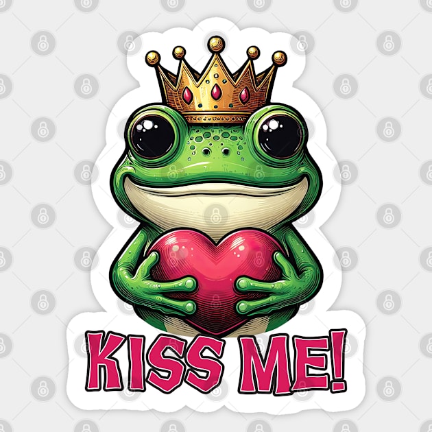 Frog Prince 36 Sticker by Houerd